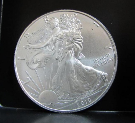 2010 SILVER EAGLE 1 OZ. FINE SILVER