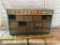 VINTAGE STORE DISPLAY IMPERIAL BRASS FITTINGS CABINET