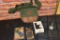 Remington 870 Shotgun Mount, Allen Trap Shooting Bag, & Other Hunting Items