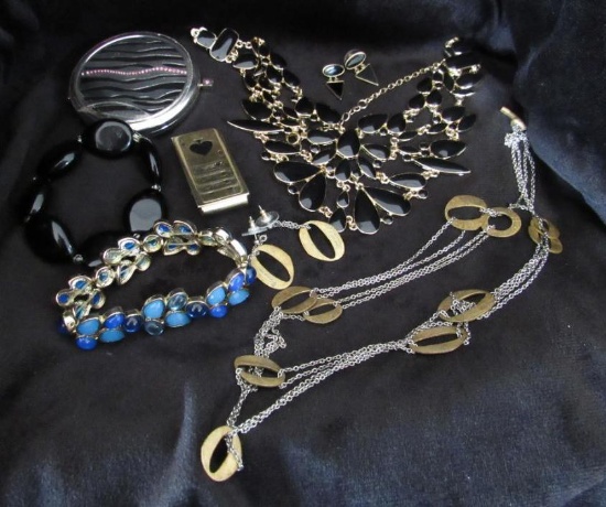 quantity of costume jewelry