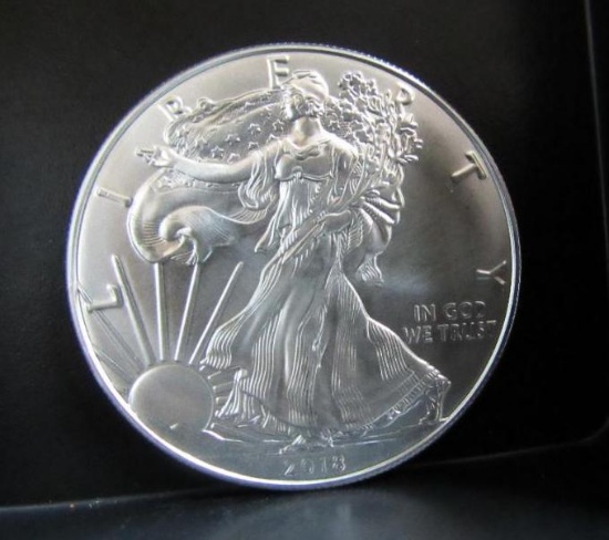 2018 SILVER EAGLE 1 OZ. FINE SILVER