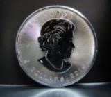 2015 ELIZABETH II 5 DOLLAR 1 OZ FINE SILVER