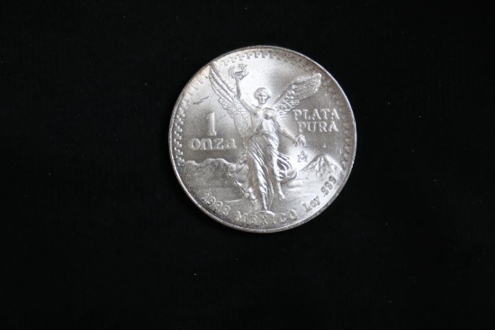 1988 1 oz. Mexican Silver Coin