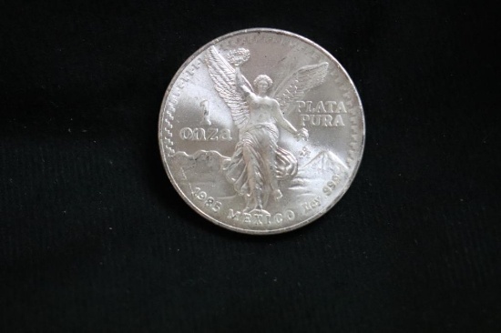 1985 Mexican 1 oz. Silver Coin