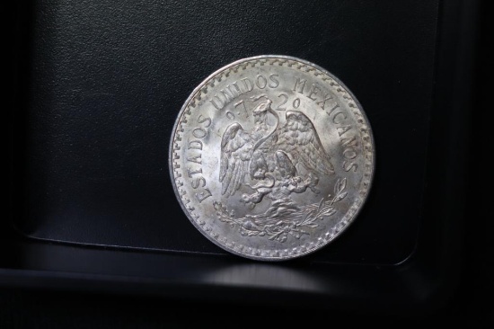 1943 Peso 1 oz. Fine Silver Mexican