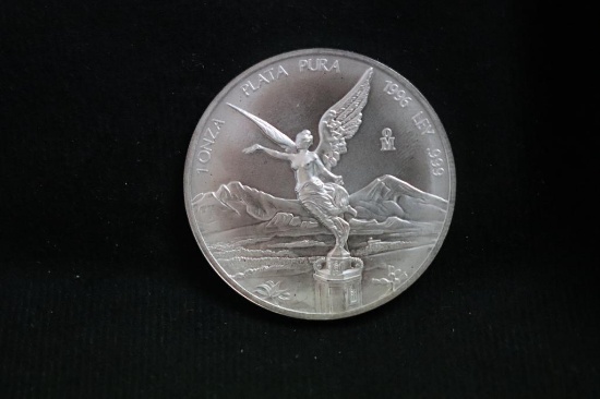 1996 Mexican 1 oz. pure silver