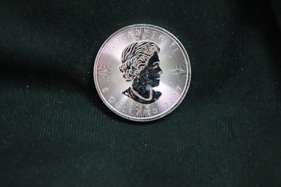 2017 Canadian 5 Dollar Coin 1 oz. Fine Silver