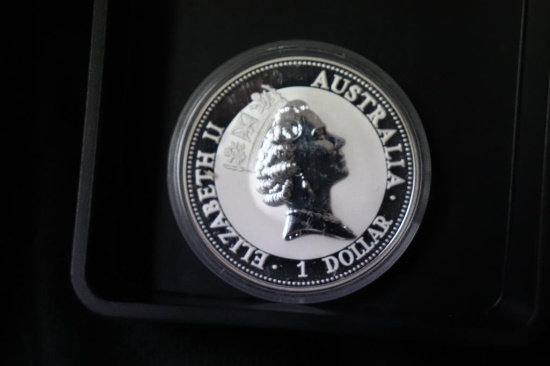 1993 Australia 1 Dollar 1 oz. Silver Coin
