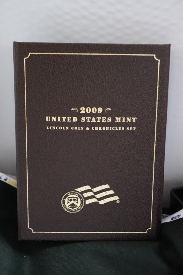 2009 United States Mint Lincoln Coin & Chronicles Set
