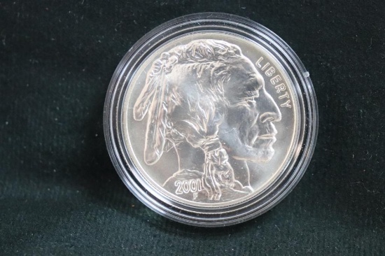 2001 Liberty Indian Head 1 Dollar Coin