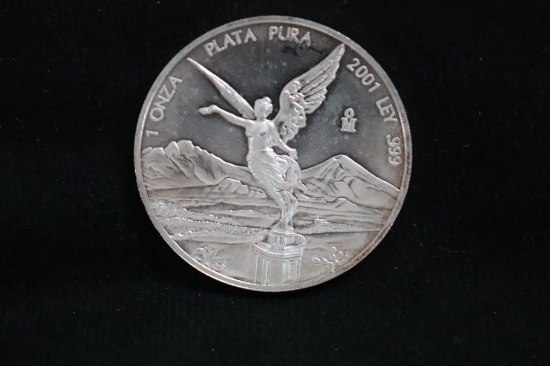 2001 Mexican 1 oz. Silver Coin