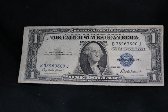 1935 F One Dollar Silver Certificate