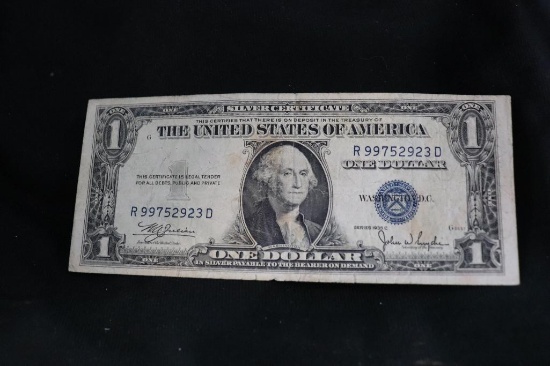 1935 C One Dollar Silver Certificate