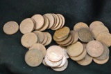 Large Lot Of Canadian Pennies