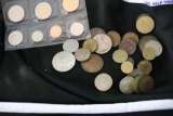 Large Quantity Of Foreign Coins