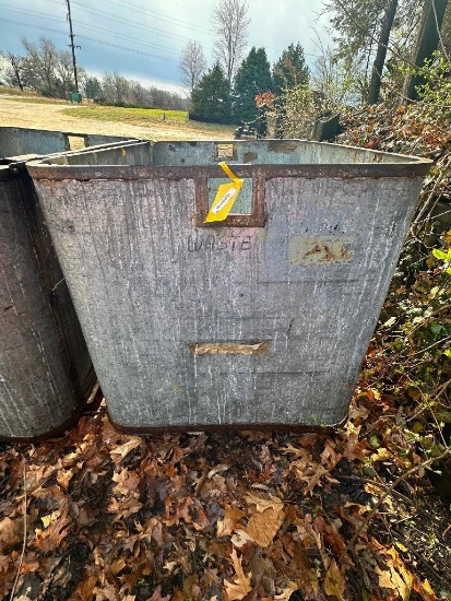 Metal Commercial Rolling Bins