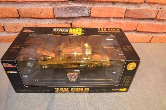 Racing Champions 24K Gold Plated Commemorative Series Stock Rods