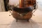 Solid brass planter
