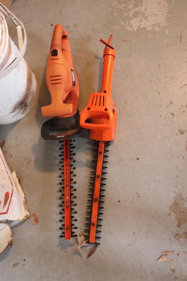 (2) Electric hedge trimmers