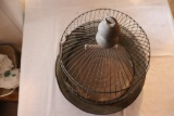 Vintage brass bird cage