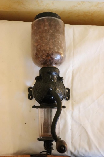 Antique Cast Iron Coffee Grinder
