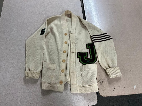 1940's Joy, Illinois High School letterman's sweater