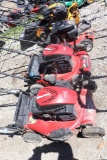 (4) Various Lot Of Push Mowers