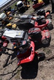 (4) Various Lot Of Push Mowers