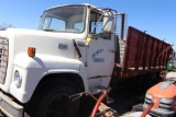 Ford 600 2 Ton Truck With Hoist In Bed