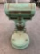 Computing Scale Co. green porcelain scale from Dayton, OH