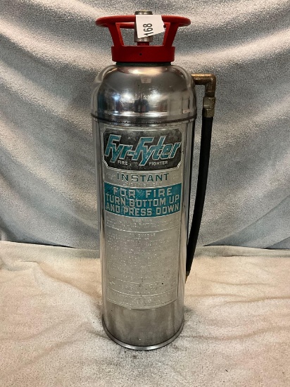 Fyr-Fyter stainless fire extinguisher