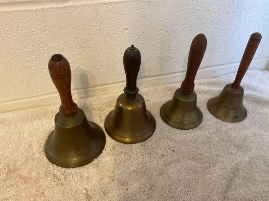 (4) brass bells