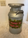 Beatrice Foods, Galesburg, IL 5 gal. cream can