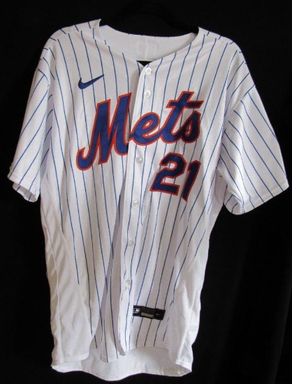 Max Scherzer signed New York Mets jersey