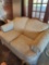 Modern Loveseat & Lamp