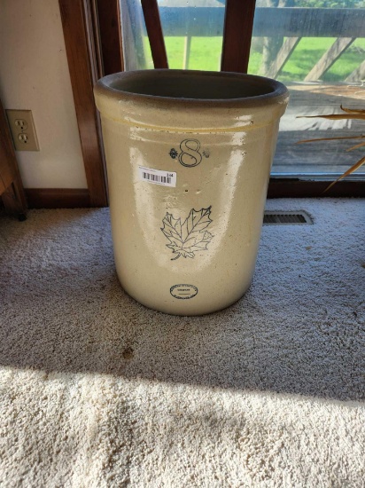 8 Gallon Western Stoneware Crock