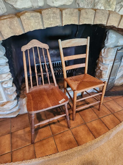 (2) Antique Chairs