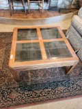 Modern Glasstop Coffee Table