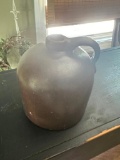 BROWN POTTERY JUG