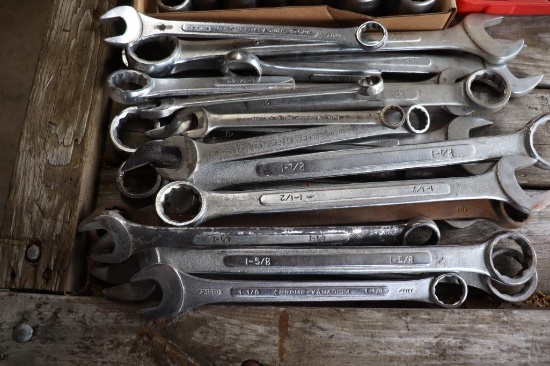 Lot Of Large Wrenches