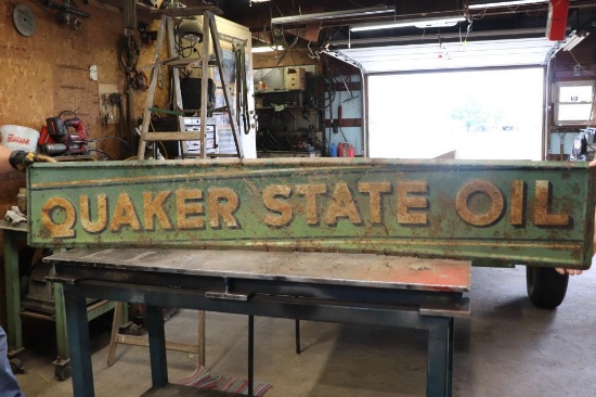 Quaker State Oil Sign