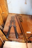 Bolt cutters and ridgid bolt cutters