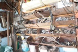 Contents of wall cabinet, including nuts, bolts, etc.