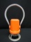 VINTAGE STARLITE 222 RAILROAD LANTERN, ORANGE