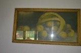 Vintage Fruit Picture, & Other Decorations