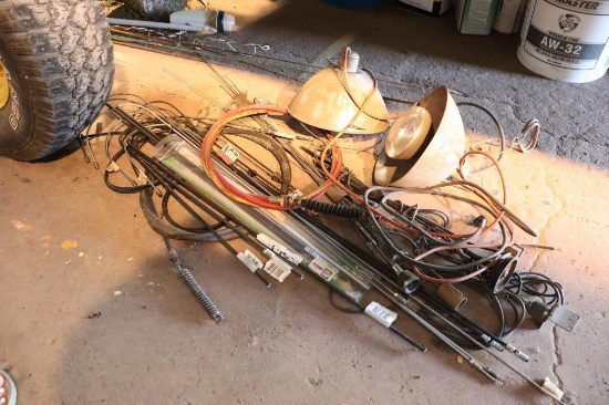 SHOP LIGHTS AND ANTENNAS