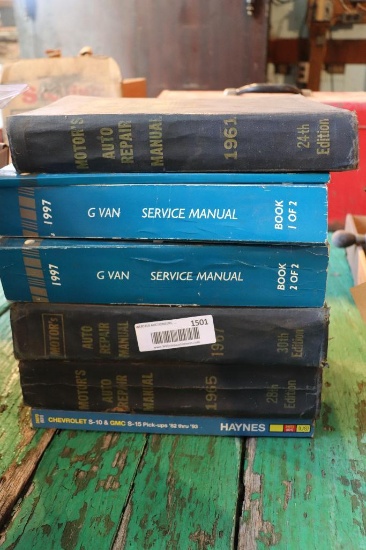 Auto repair manuals