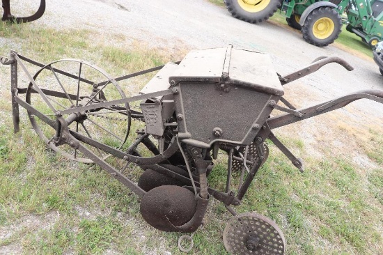 VAN BRUNT 5 ROW WALK BEHIND ANTIQUE DRILL