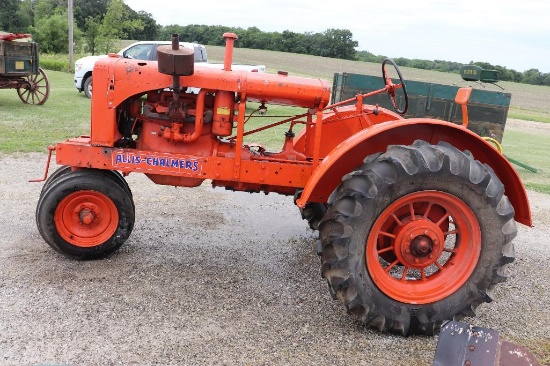1937 AC WC Antique Tractor