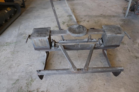 ANTIQUE 2 ROW CORN PLANTER